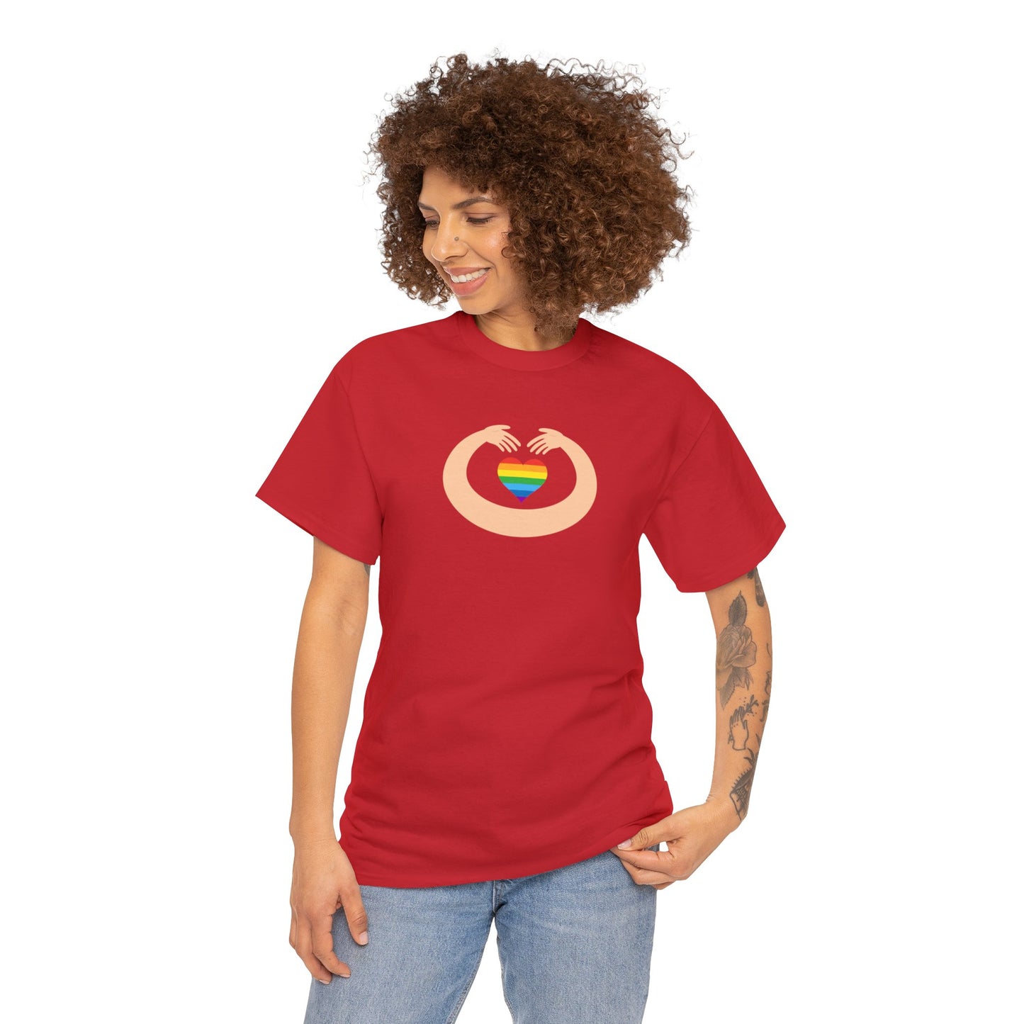 Unisex Heavy Cotton Tee  Adult/Teen Activewear Great Quality Low Prices Most Tees Under 12$ Comes In Many Colors LGBTQ