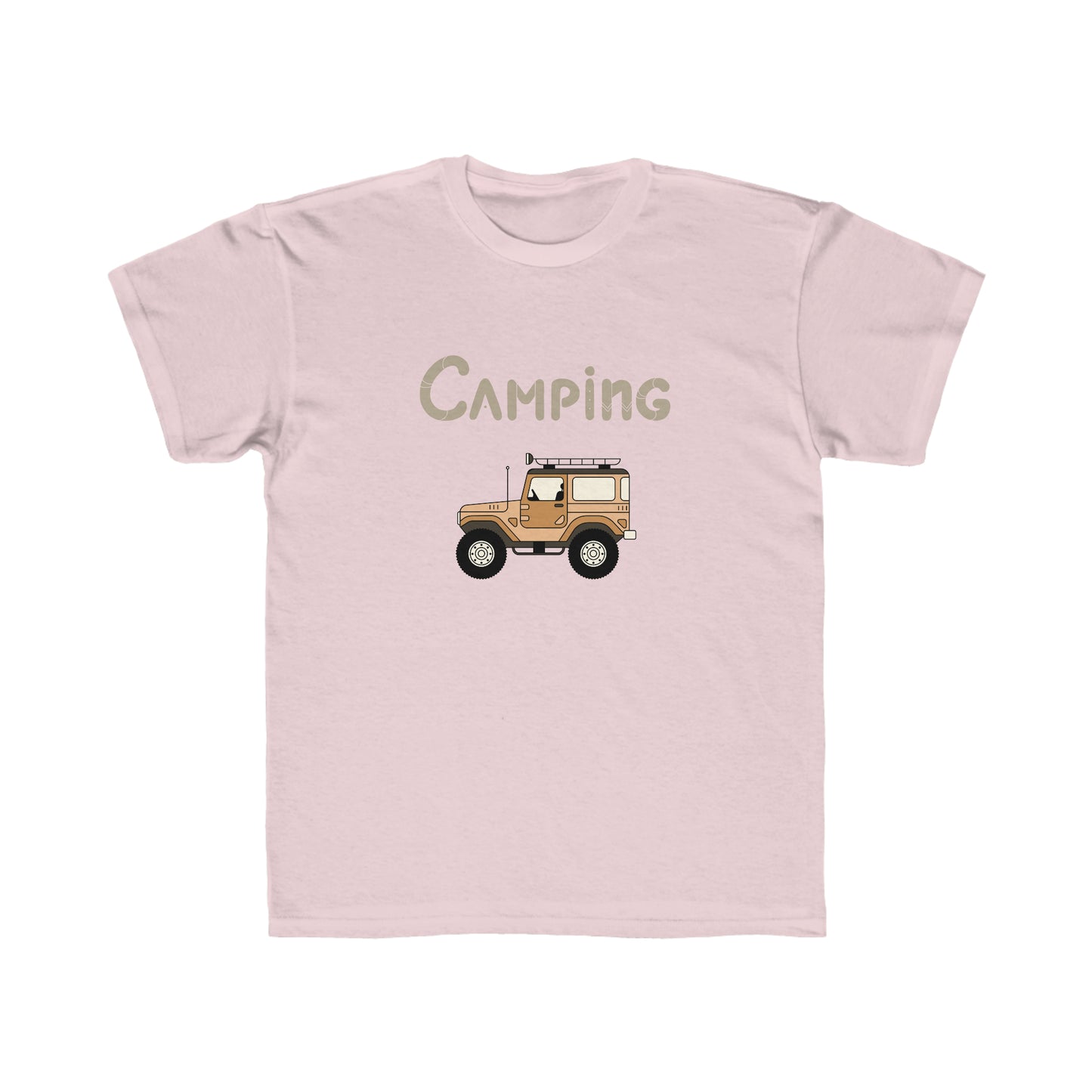 Kids Regular Fit Tee Unisex Activewear Under 12$ Comes In Many Colors Great For Camping And Summer