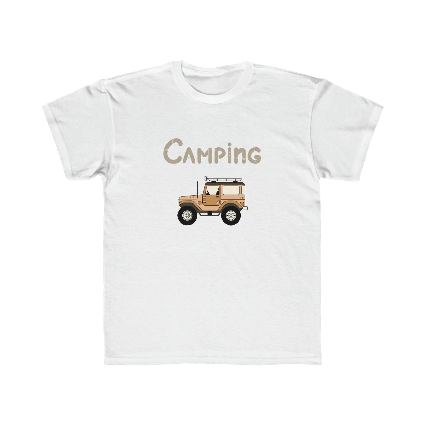 Kids Regular Fit Tee Unisex Activewear Under 12$ Comes In Many Colors Great For Camping And Summer