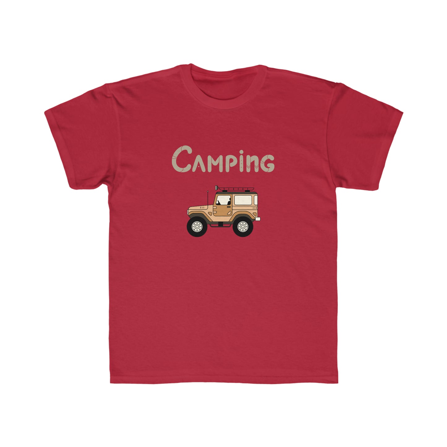 Kids Regular Fit Tee Unisex Activewear Under 12$ Comes In Many Colors Great For Camping And Summer