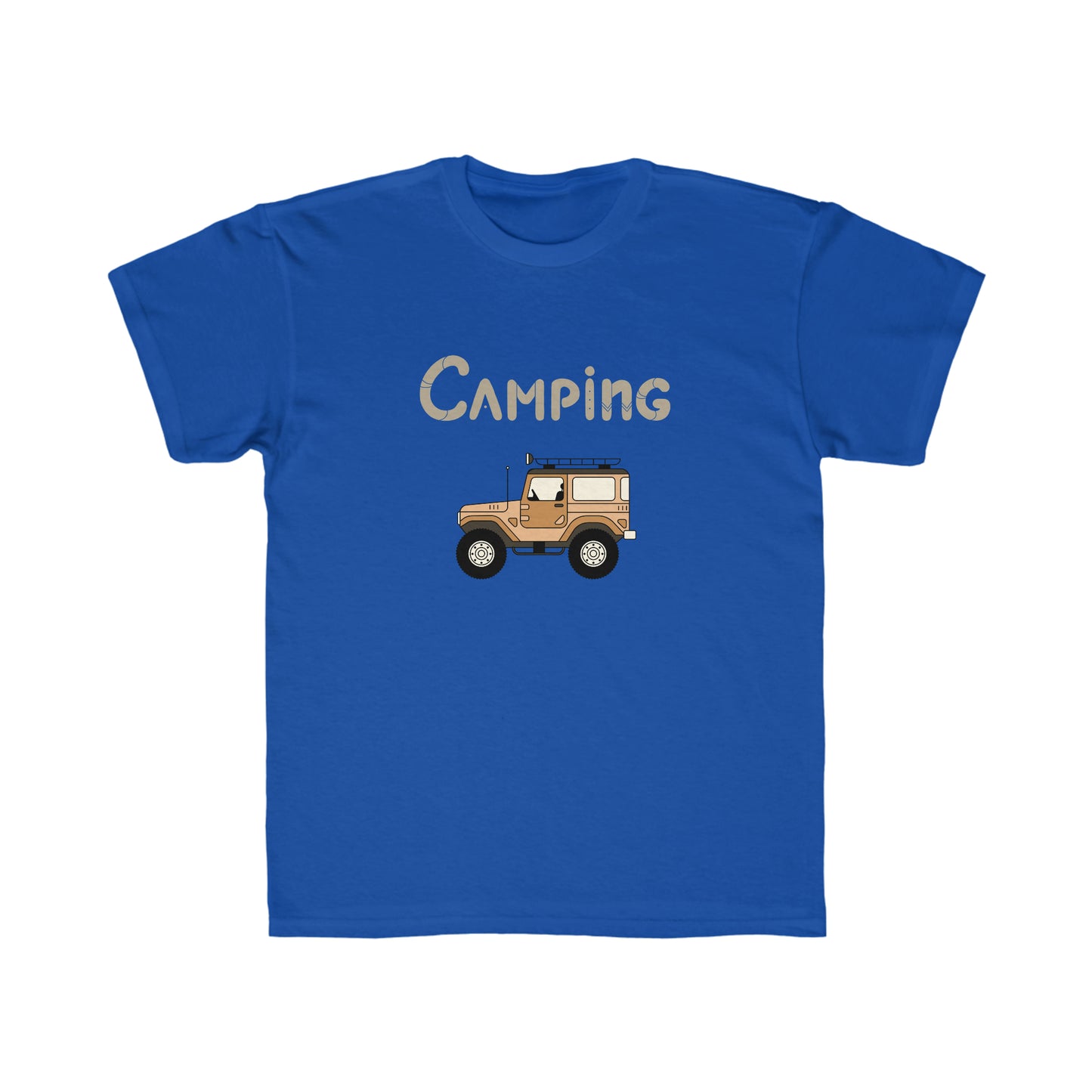 Kids Regular Fit Tee Unisex Activewear Under 12$ Comes In Many Colors Great For Camping And Summer
