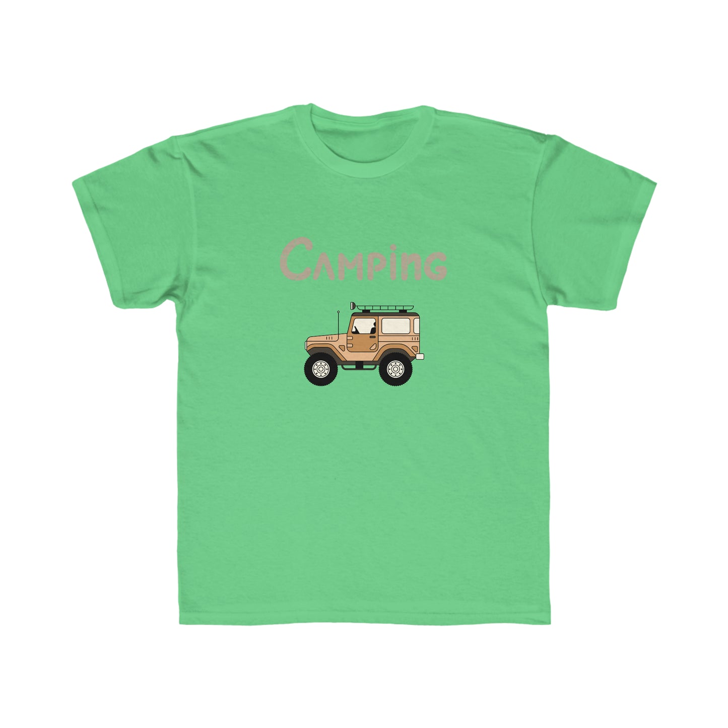 Kids Regular Fit Tee Unisex Activewear Under 12$ Comes In Many Colors Great For Camping And Summer