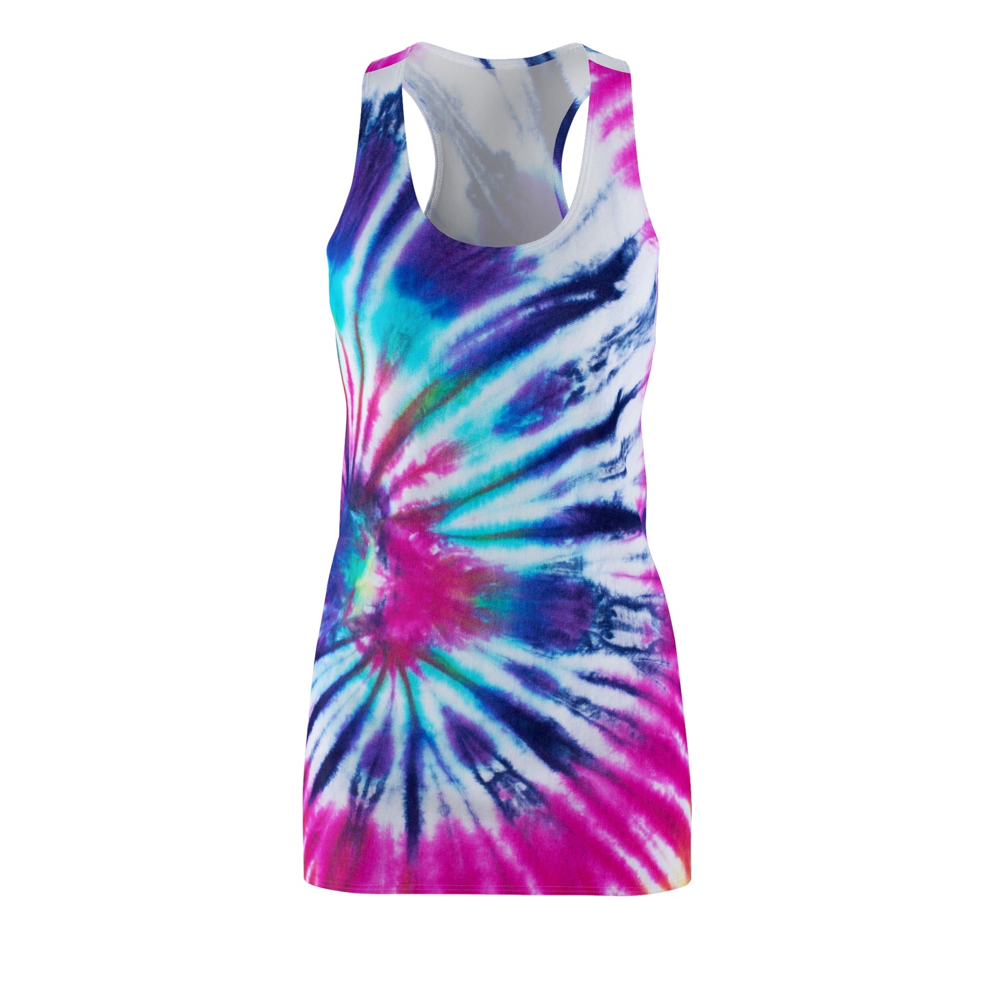 Women's Cut & Sew Racerback Dress (AOP)