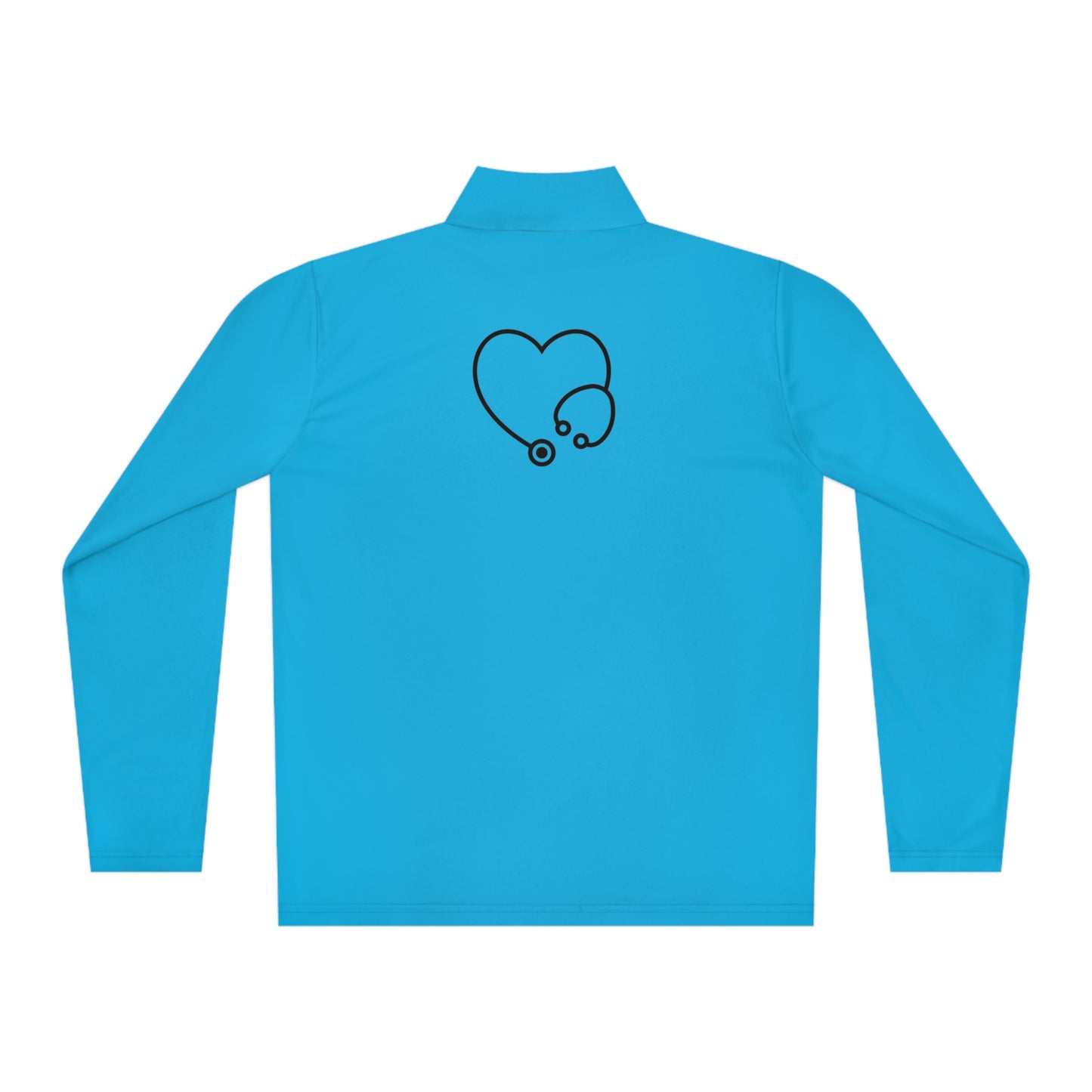 Unisex Quarter-Zip Pullover 5 East Nurses Designs On Both Sides