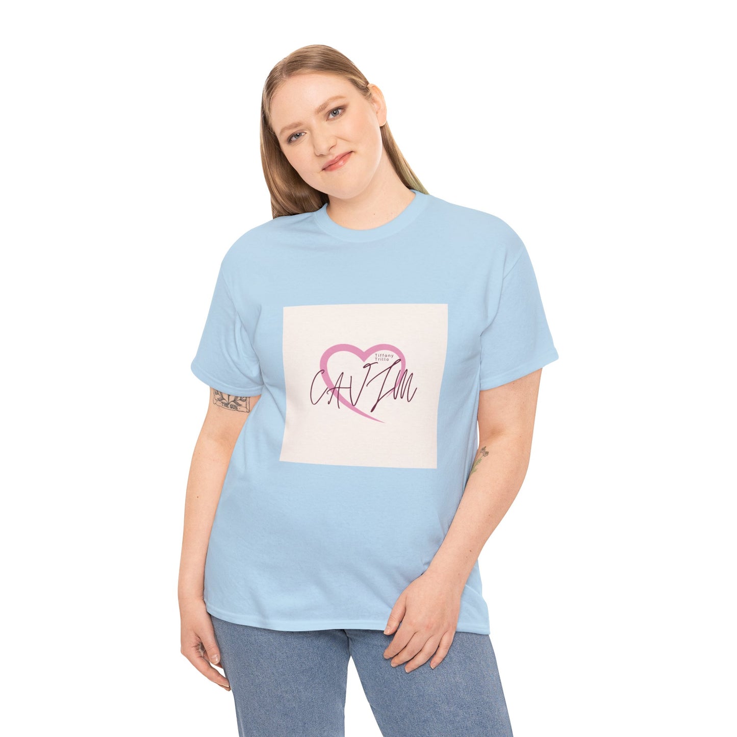 Unisex Heavy Cotton Tee Adult/Teen Activewear Shirt Comes In Many Colors