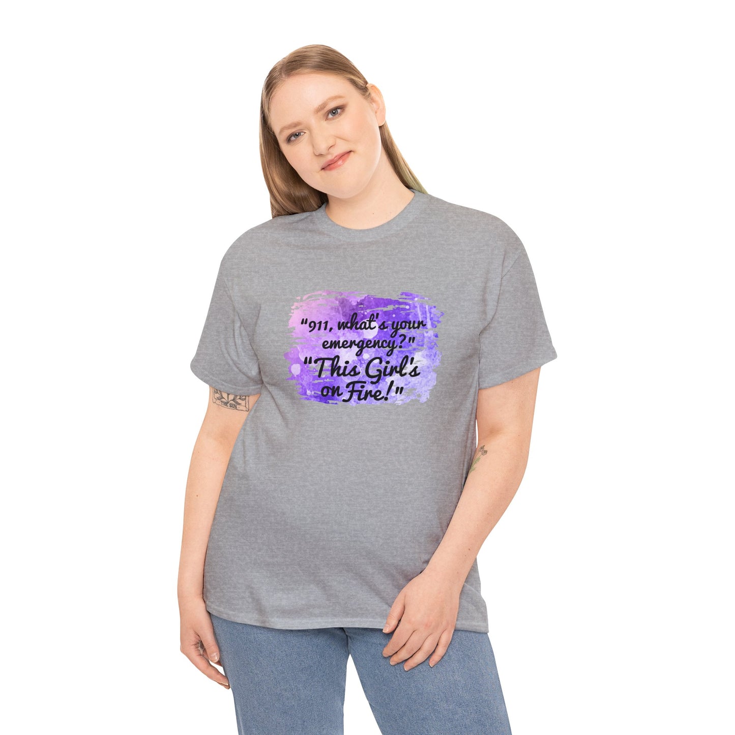 Unisex Heavy Cotton Tee Adult/Teen Activewear