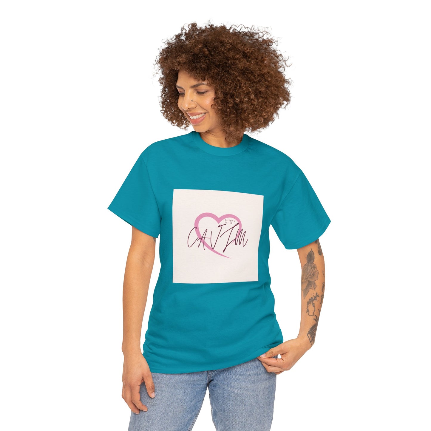 Unisex Heavy Cotton Tee Adult/Teen Activewear Shirt Comes In Many Colors