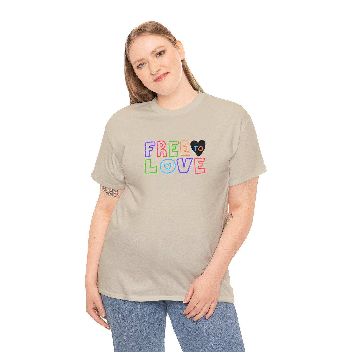 Unisex Heavy Cotton Tee Adult/Teen Activewear Comes In Many Colors