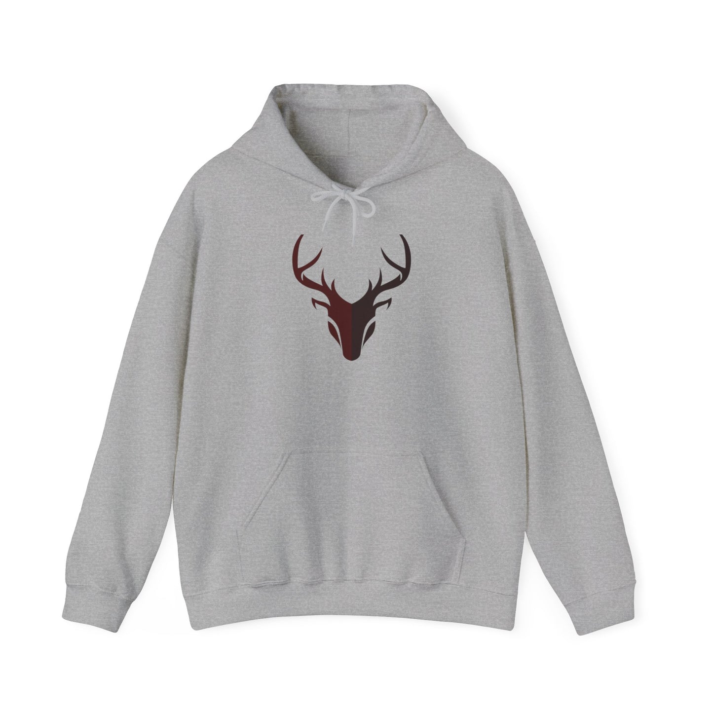 Unisex Heavy Blend™ Hooded Sweatshirt Adult Activewear Deer Head