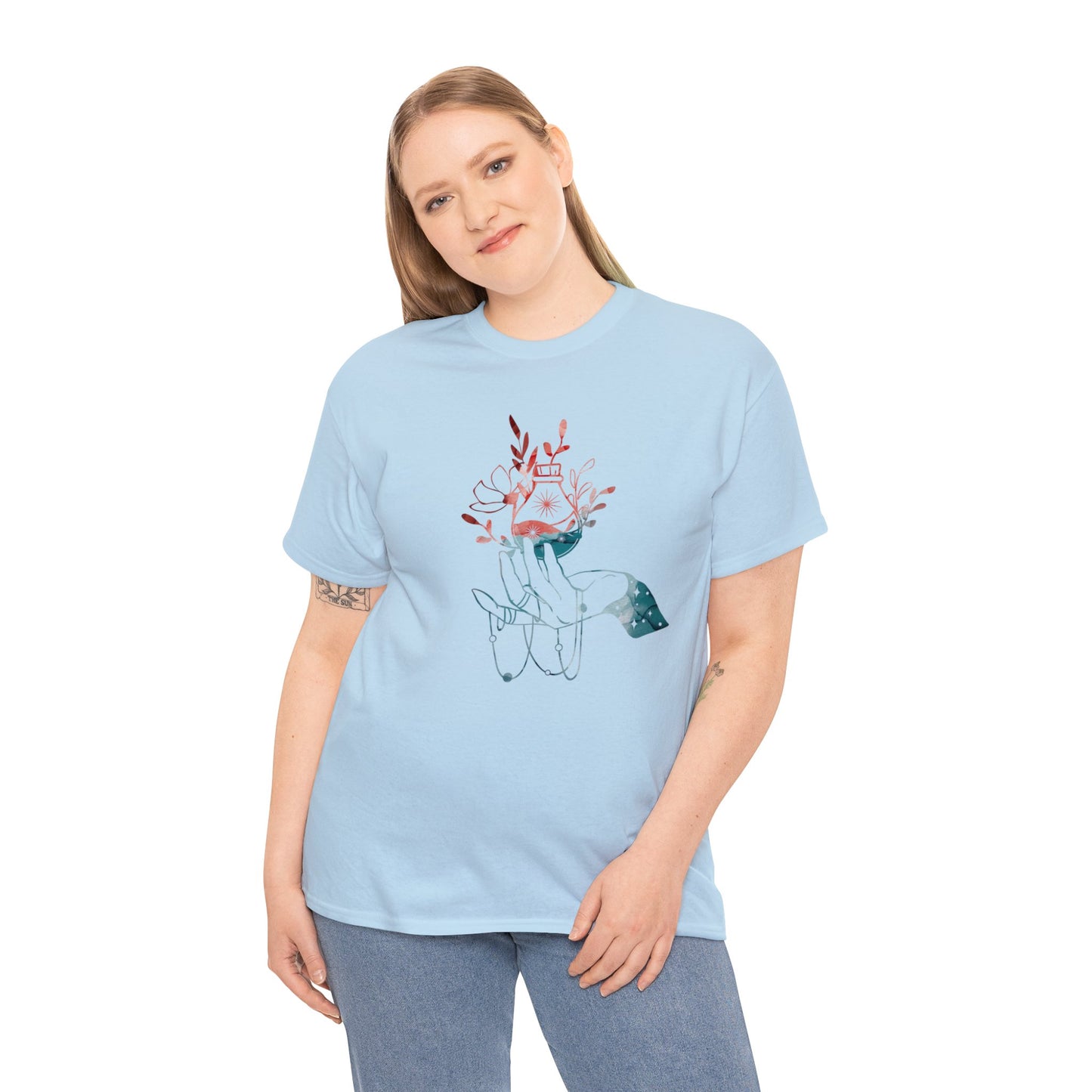 Unisex Heavy Cotton Tee Adult/Teen Activewear Shirt Comes In Many Colors