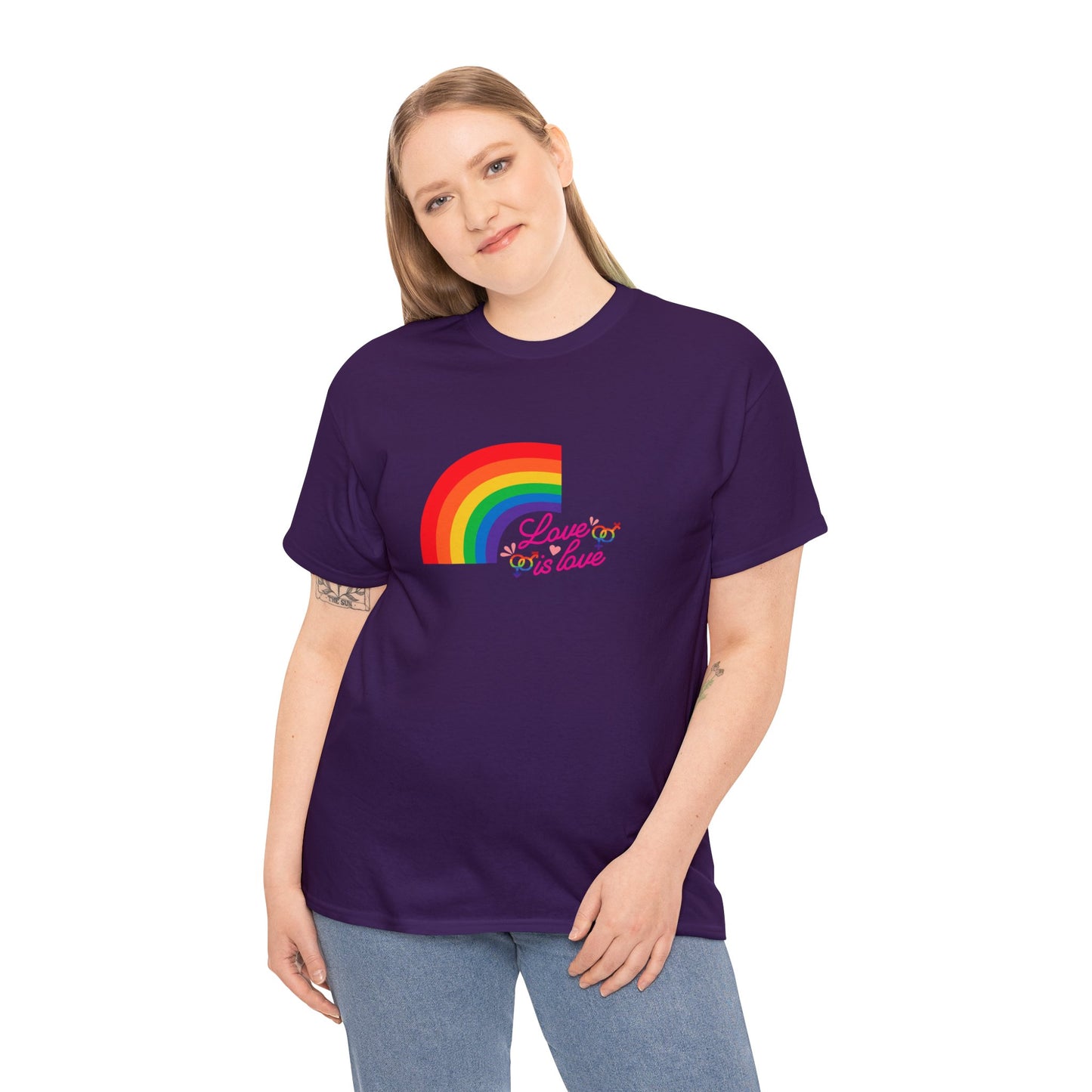 Unisex Heavy Cotton Tee  Adult/Teen Activewear Comes In Various Colors