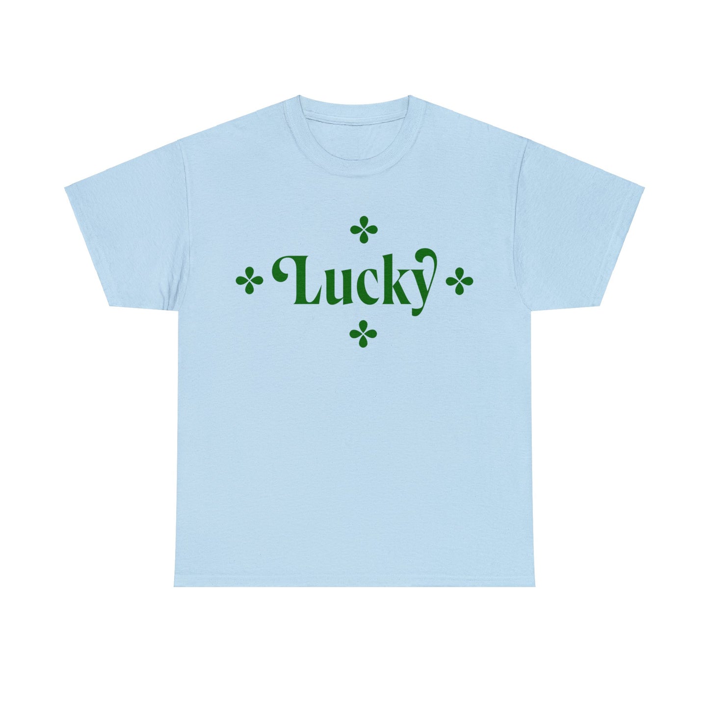 Unisex Heavy Cotton Tee Adult/Teen Activewear Lucky