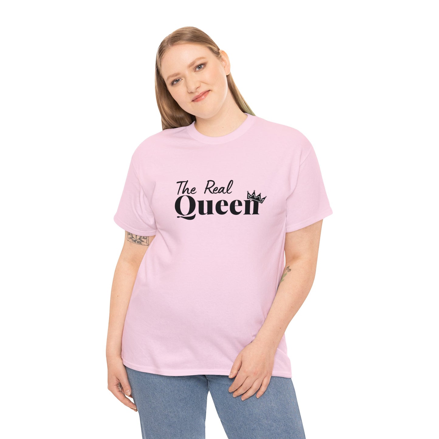 Unisex Heavy Cotton Tee Adult/Teen Activewear Comes In Various Colors