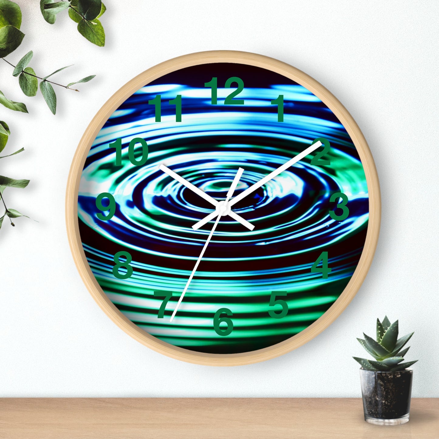 Wall Clock Has Matching Products Sold Separate. Use Your Own Image Free Give Me a Jingle