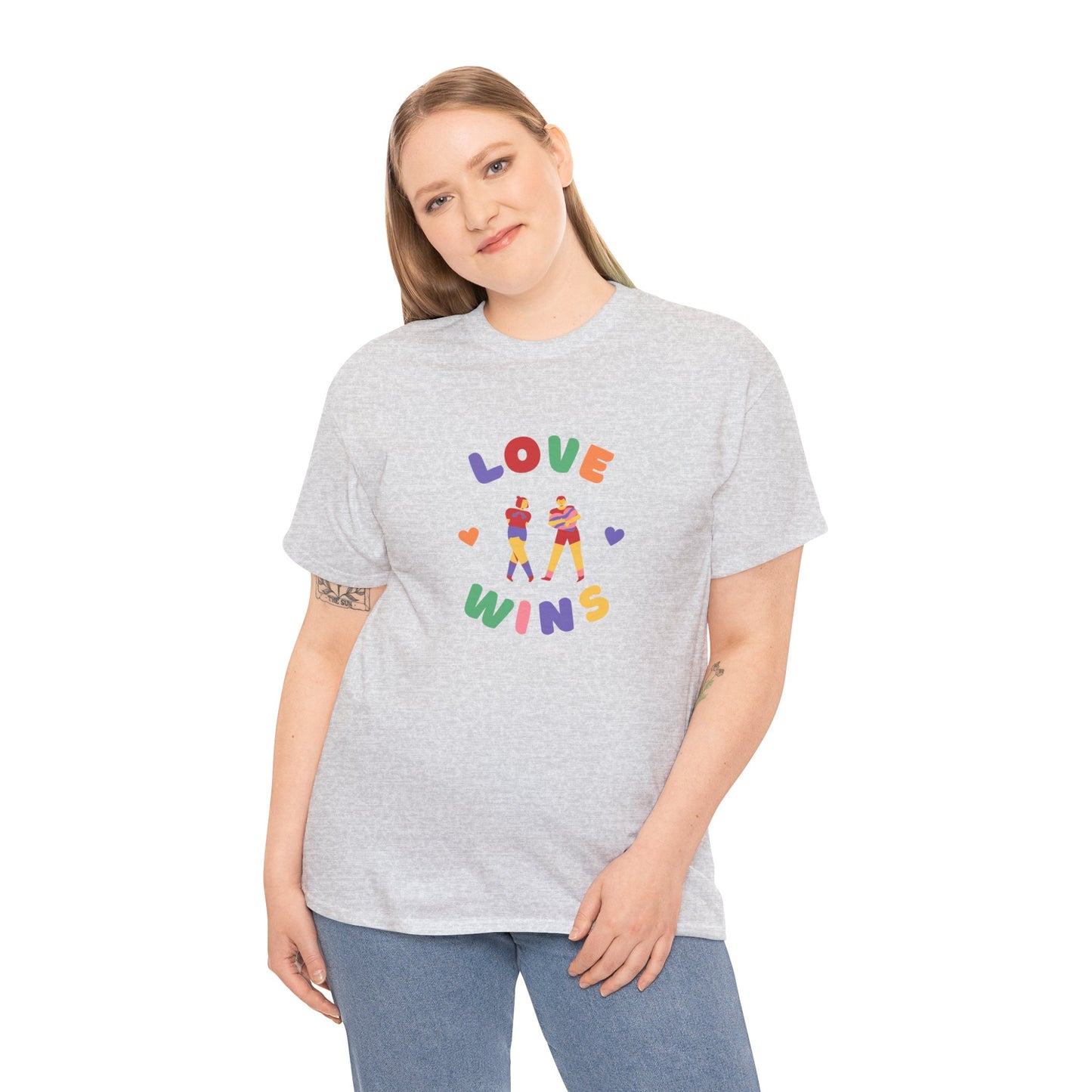 Unisex Heavy Cotton Tee Adult/Teen Activewear Comes In Various Colors