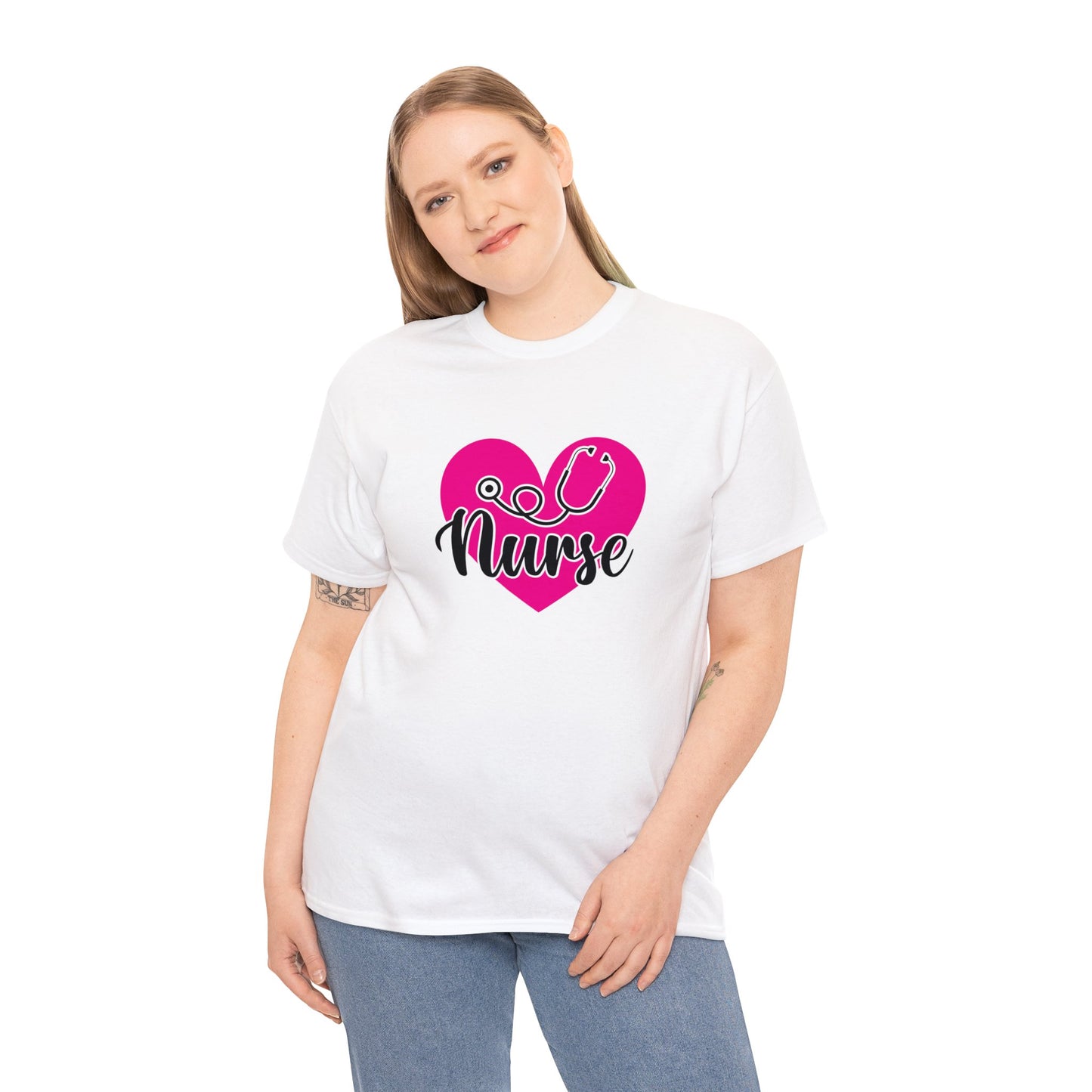 Unisex Heavy Cotton Tee Adult Activewear