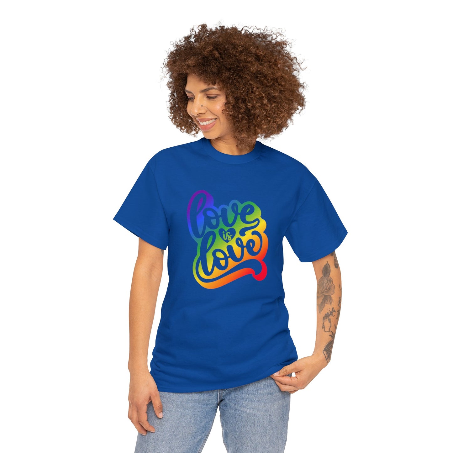 Unisex Heavy Cotton Tee Adult/Teen Activewear Comes In Many Colors