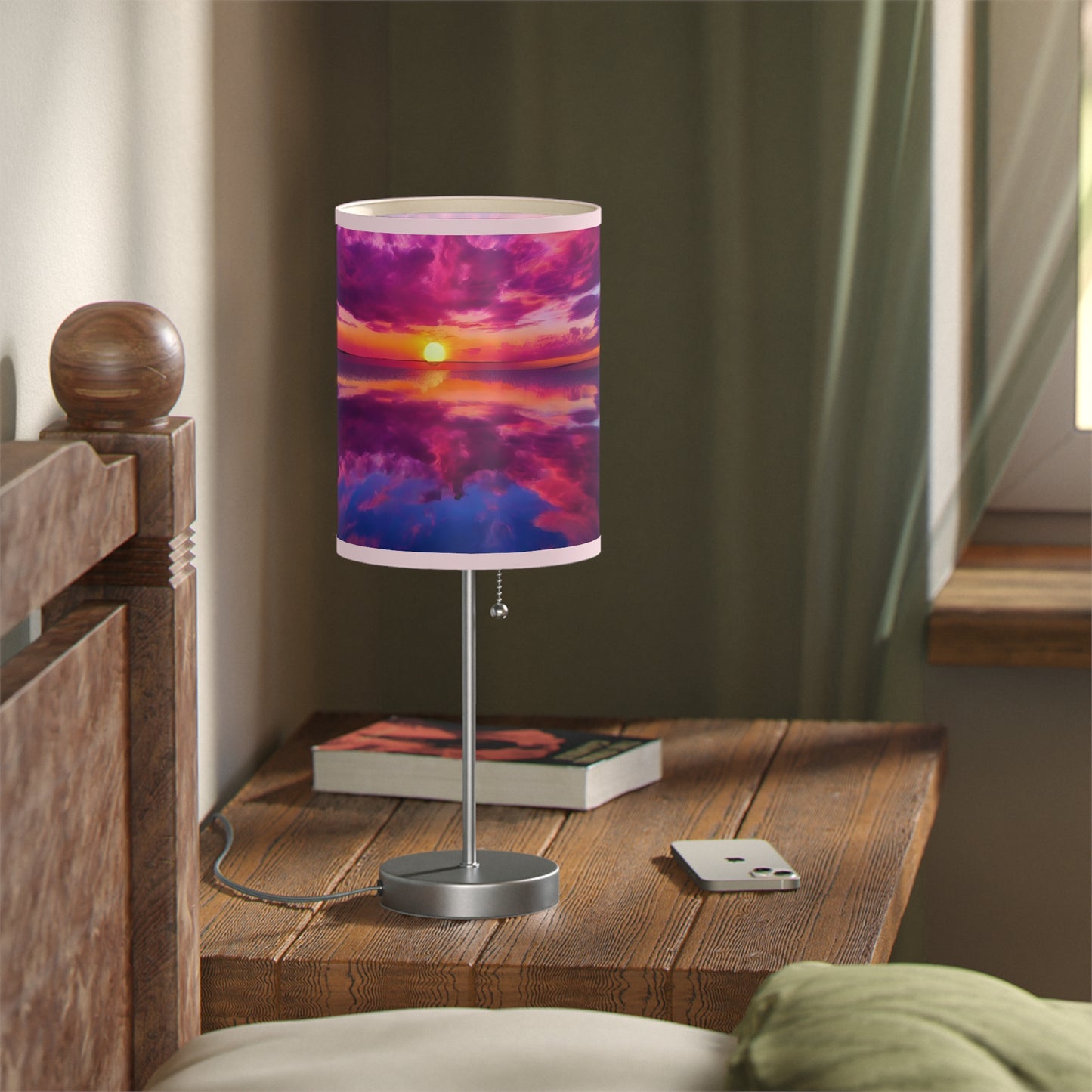 Lamp on a Stand, US|CA plug Has Matching Products Sold Separate. Bring Your Own Image Free of Charge. Just Give Me a Jingle @ 1-603-377-1833