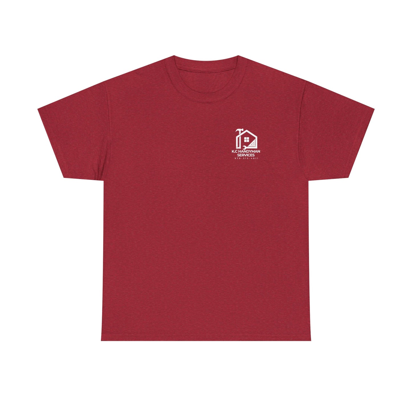 For K.C. HANDYMAN SERVICES ONLY Unisex Heavy Cotton Tee - Casual Comfort, Everyday Wear, Gift for Friends, Summer Wardrobe, Trendy Fashion Statement