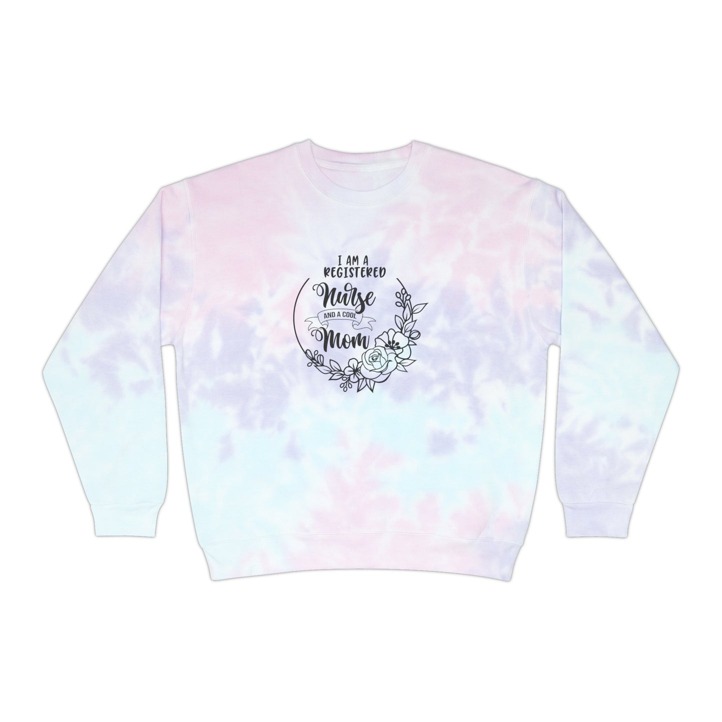 Unisex Tie-Dye Sweatshirt Adult Activewear