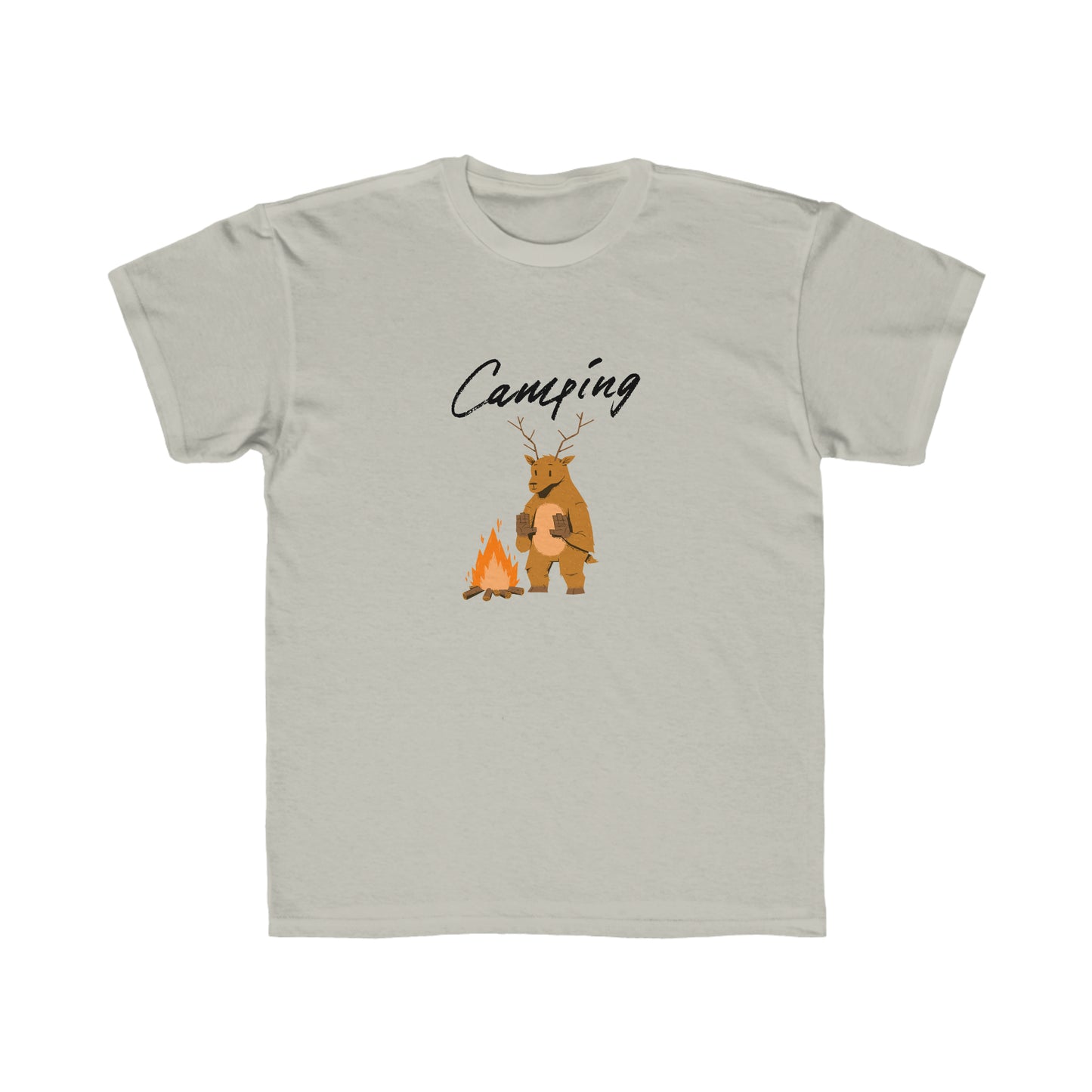 Kids Regular Fit Tee Unisex Activewear Under 12$ Comes In Many Colors Great For Camping And Summer