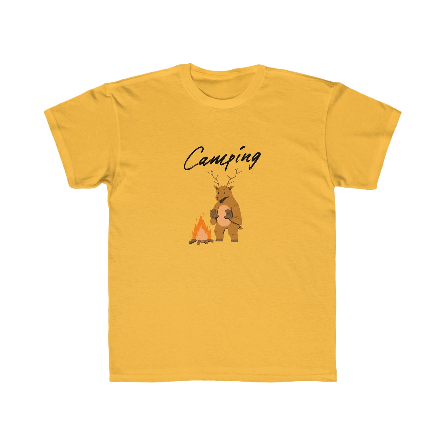 Kids Regular Fit Tee Unisex Activewear Under 12$ Comes In Many Colors Great For Camping And Summer