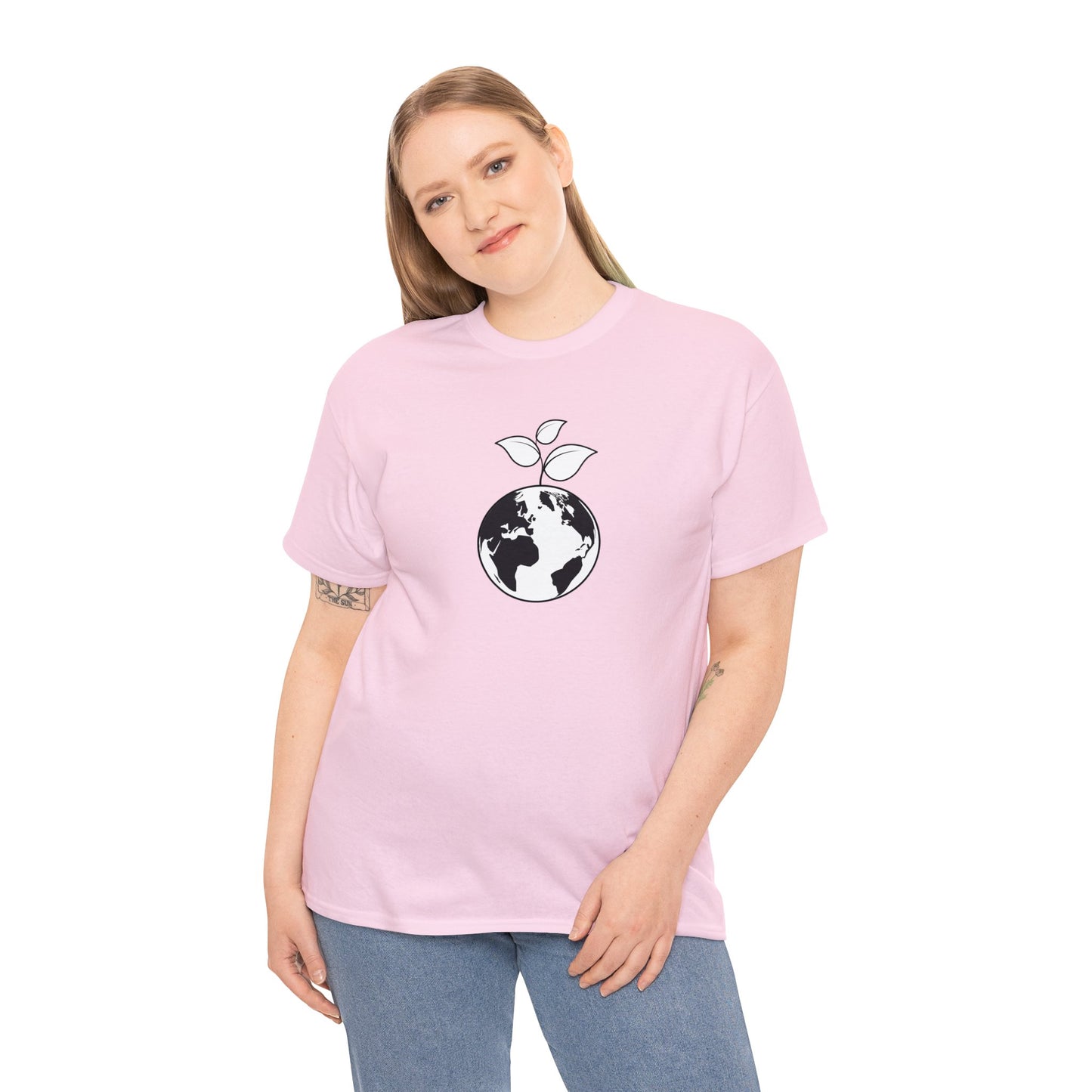 Unisex Heavy Cotton Tee Adult/Teen Activewear Shirt Comes In Many Colors