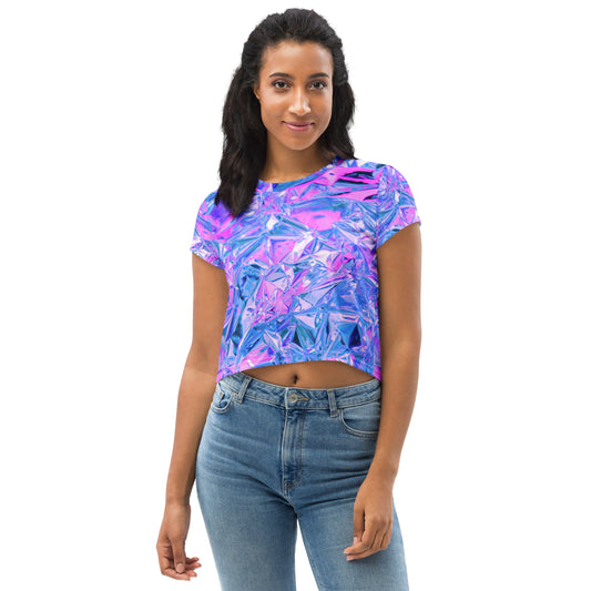 All-Over Print Crop Tee