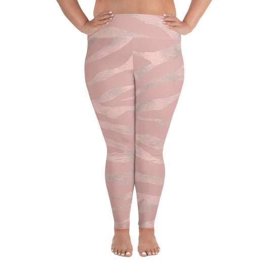 All-Over Print Plus Size Leggings Unisex Activewear Adult/Teen