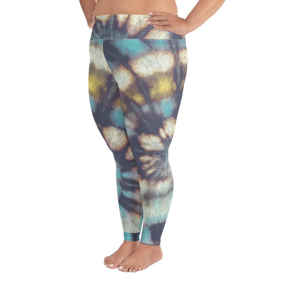 All-Over Print Plus Size Leggings Unisex Activewear Adult/Teen