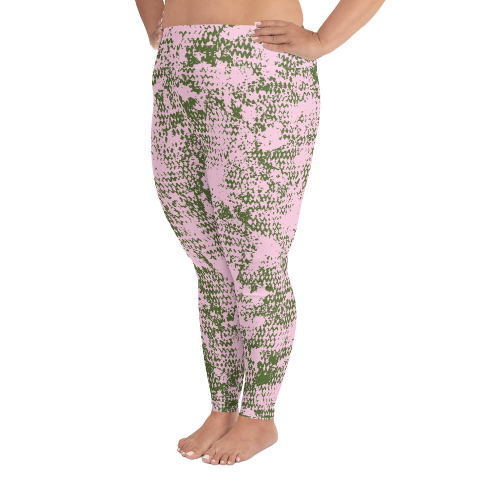All-Over Print Plus Size Leggings Unisex Activewear Adult/Teen