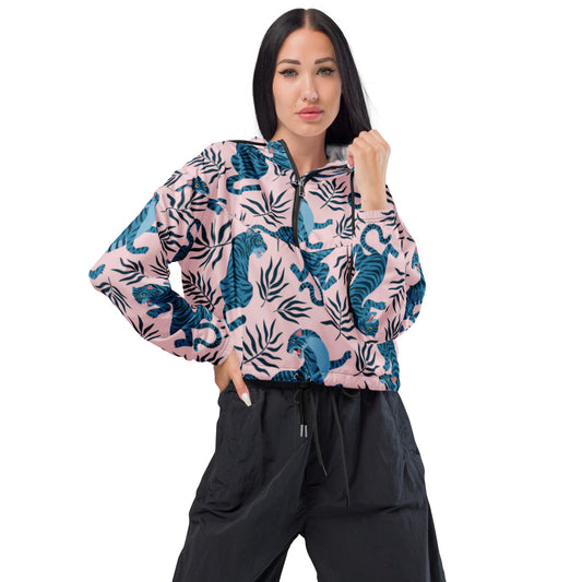 Women’s cropped windbreaker Has Matching Bottoms Sold Separate XXS to 6XL Adult/Teen Activewear