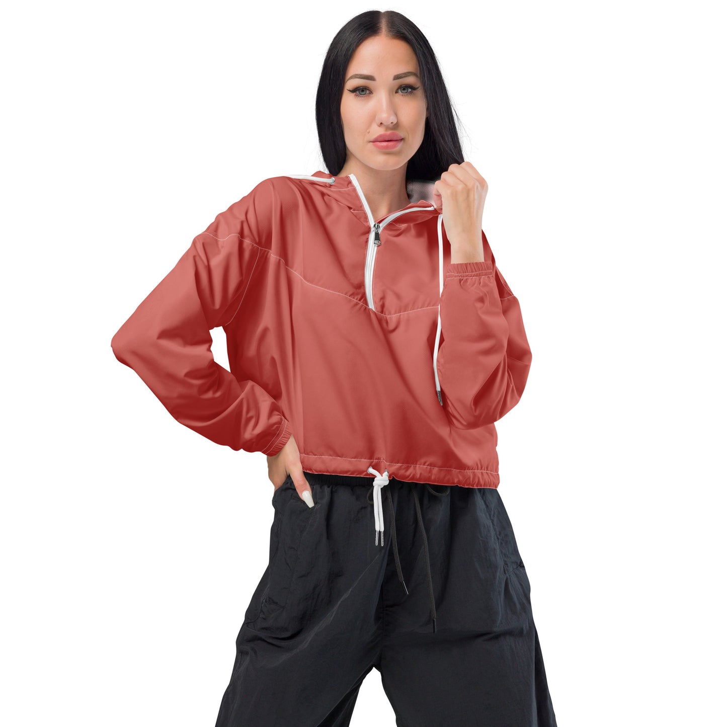 Women’s cropped windbreaker Has Matching Bottoms Sold Separate XXS to 6XL Adult/Teen Activewear