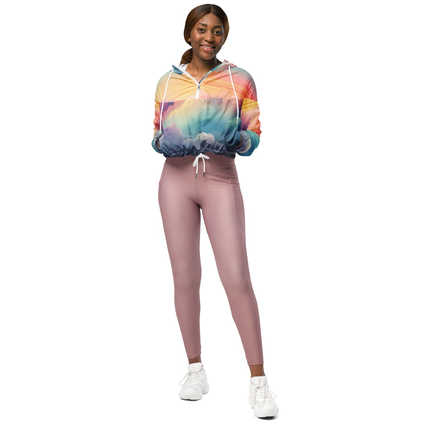 Women’s cropped windbreaker Adult/Teen Activewear