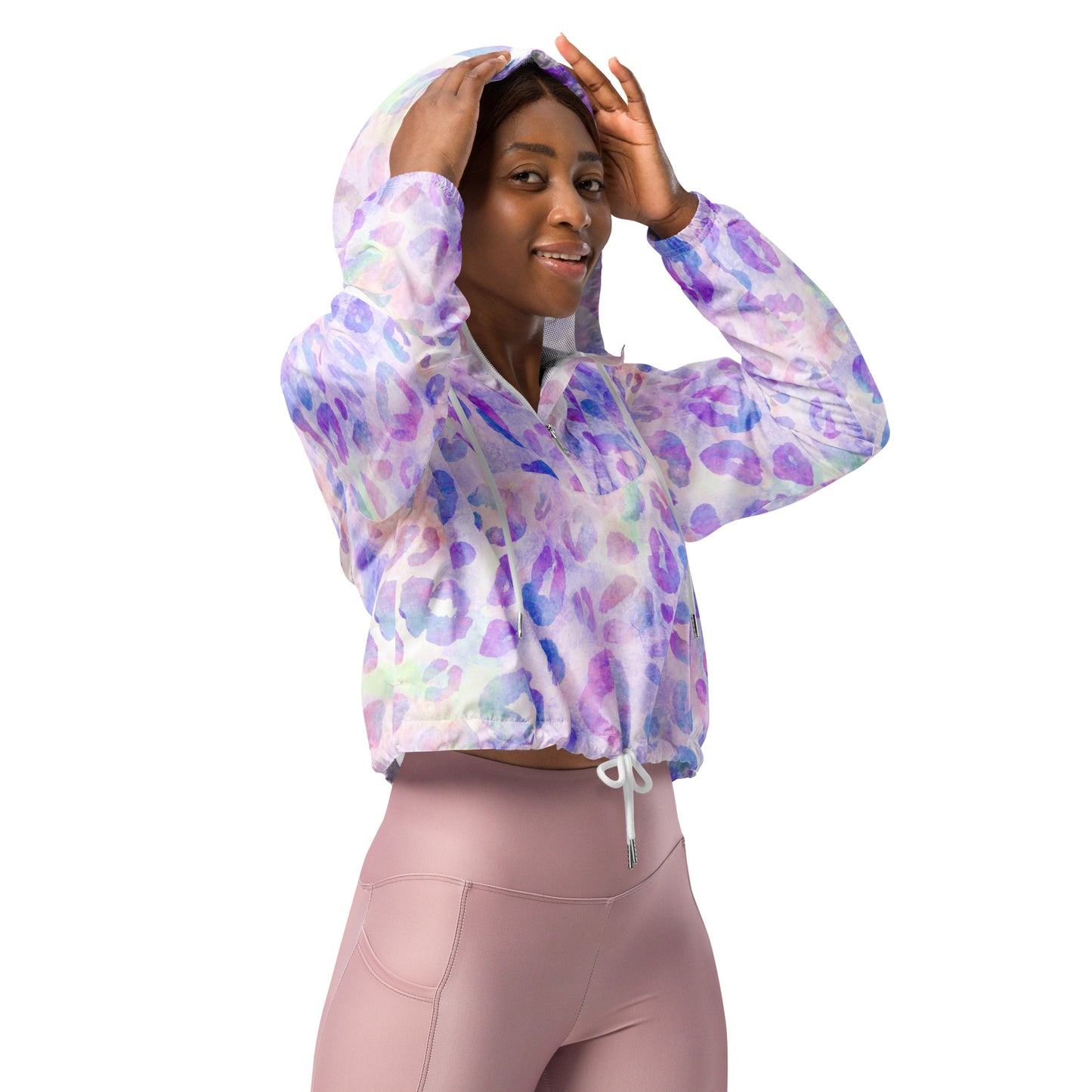 Women’s cropped windbreaker Adult/Teen Activewear