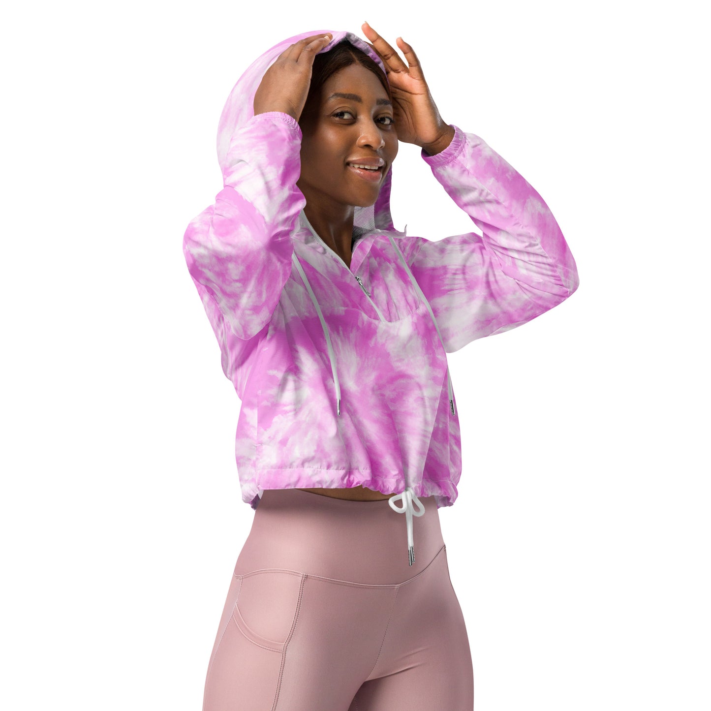 Women’s cropped windbreaker Adult/Teen Activewear