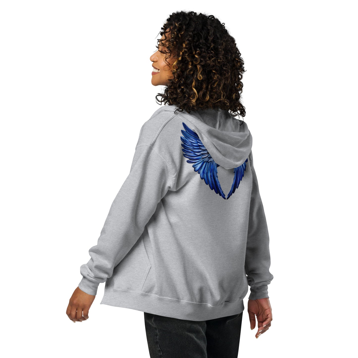 Unisex heavy blend zip hoodie Adult/Teen Activewear