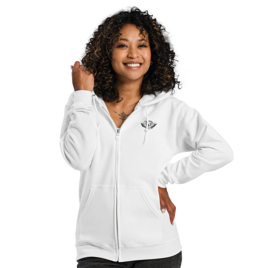 Unisex heavy blend zip hoodie Adult/Teen Activewear