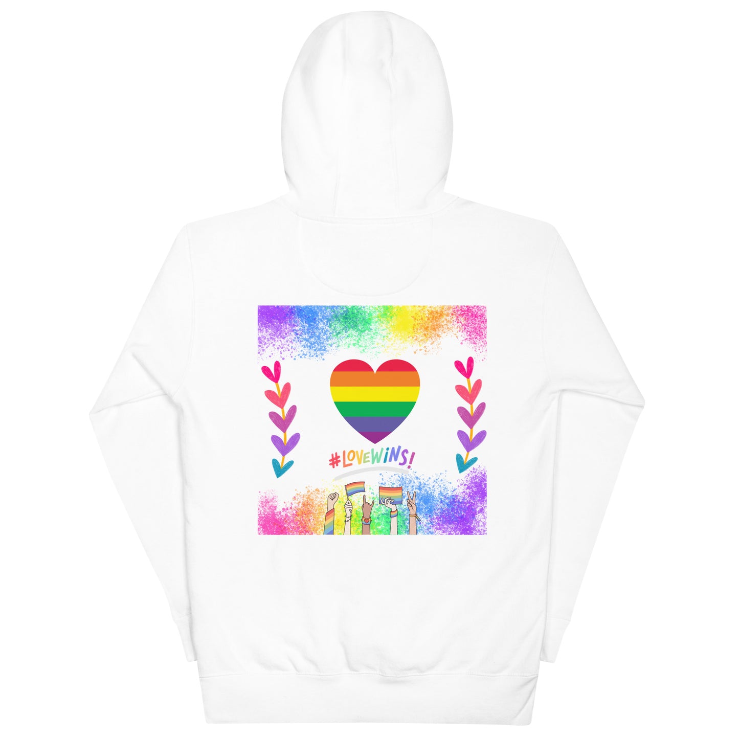 Unisex Hoodie Adult/Teen Activewear LGBTQ Pride Amazing Quality Material