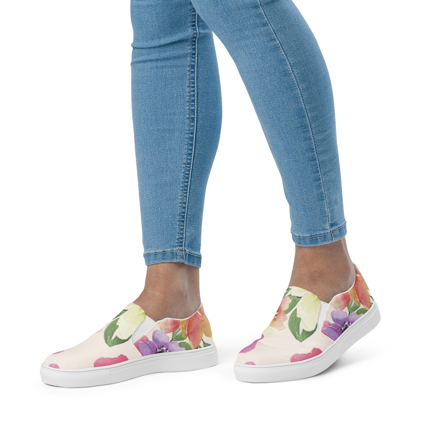 Women’s slip-on canvas shoes Wild Flowers