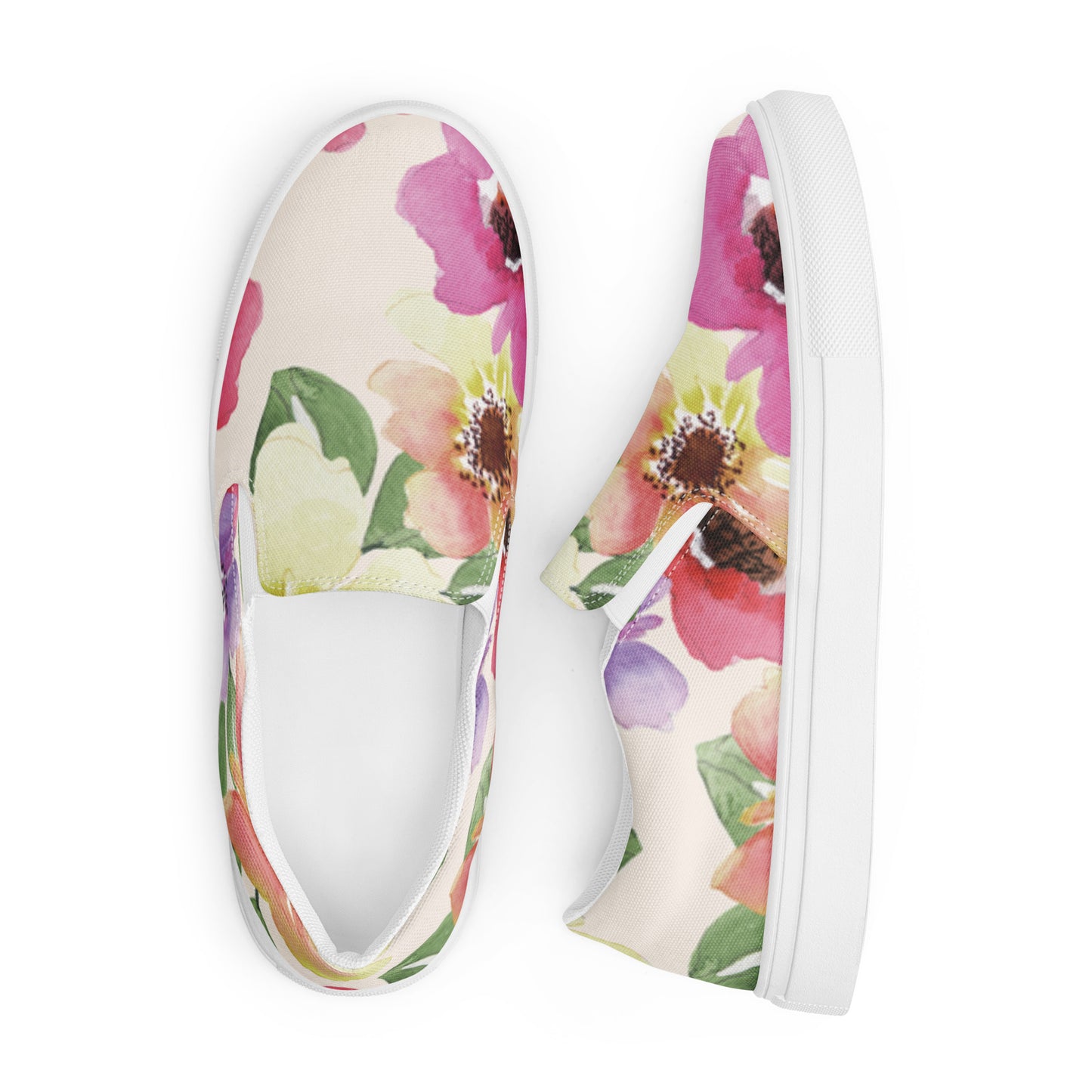 Women’s slip-on canvas shoes Wild Flowers