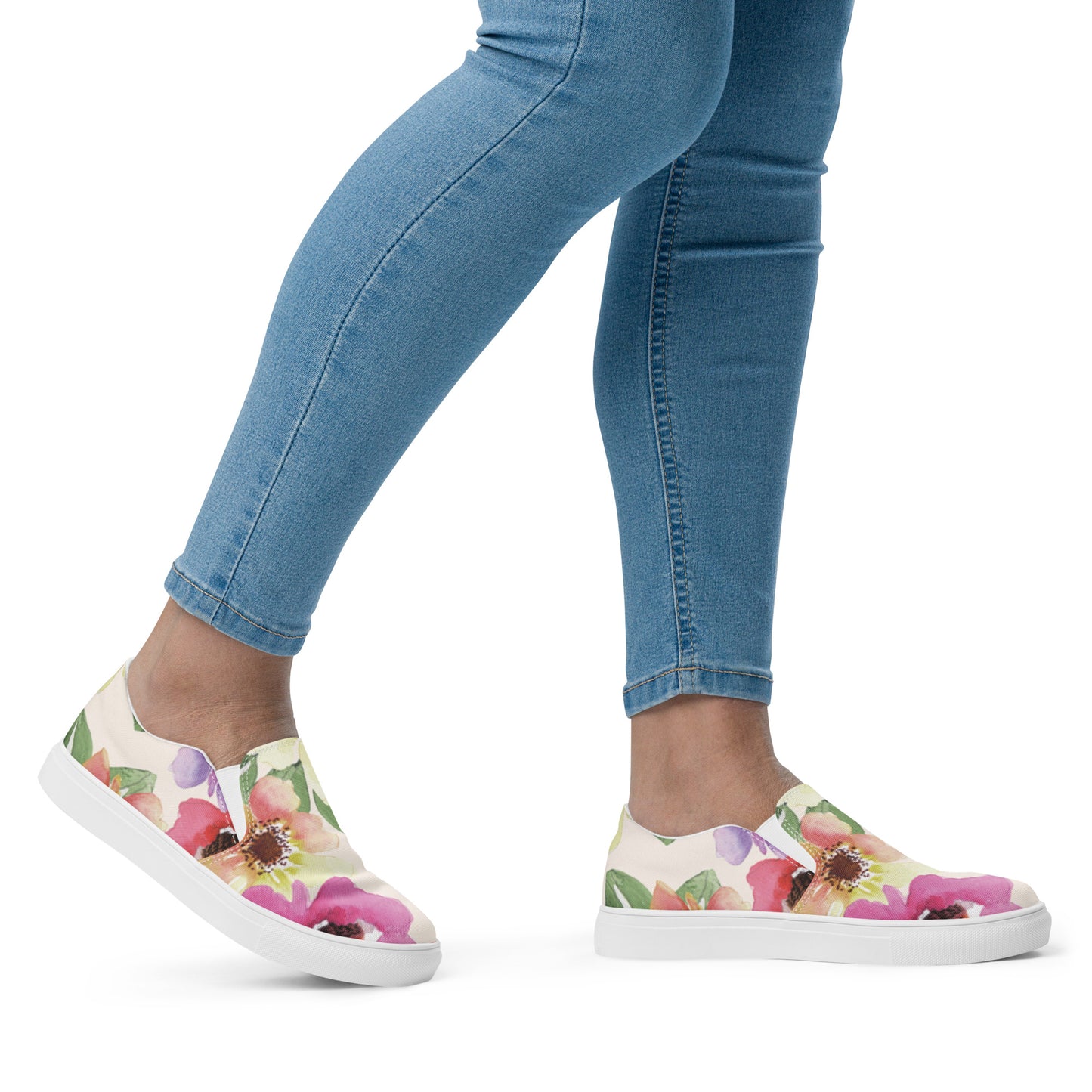 Women’s slip-on canvas shoes Wild Flowers